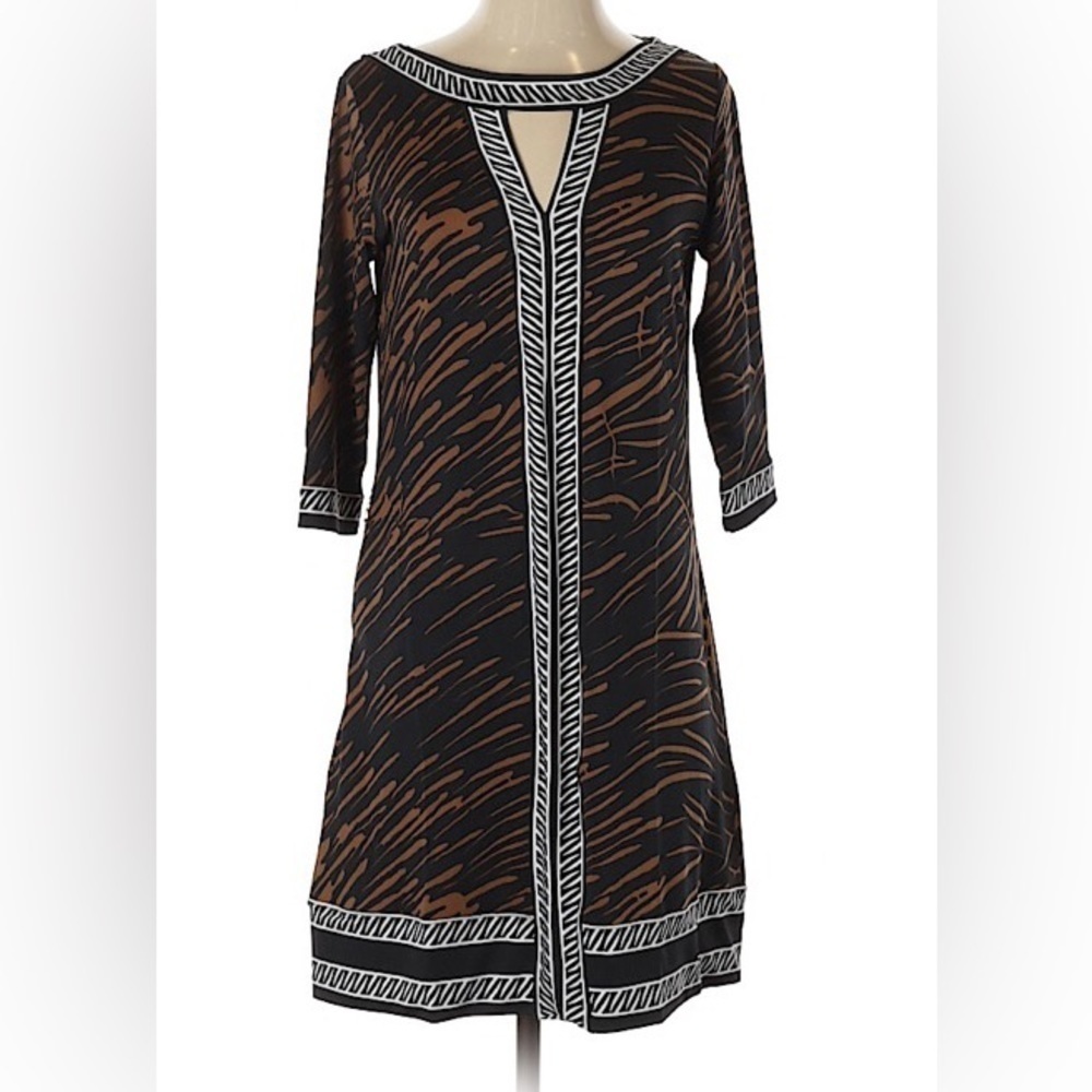 Tracy Negoshian Mid Sleeve Midi Dress NWT sz Small